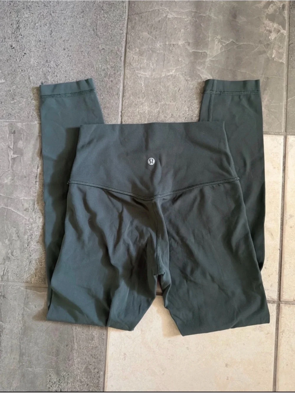 lululemon athletica Dark Green Performance Leggings